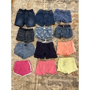 Lot Of 55 Pieces Of Girls Clothing, 18-24m, Assorted Brands Shorts & Pants +More
